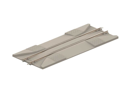 Code 60 Straight Rerailer Track - Nickel Silver Rail, Concrete Ties -- 4-1/8"  104.2mm Length-1