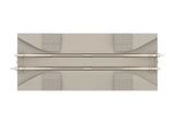 Code 60 Straight Rerailer Track - Nickel Silver Rail, Concrete Ties -- 4-1/8"  104.2mm Length-2