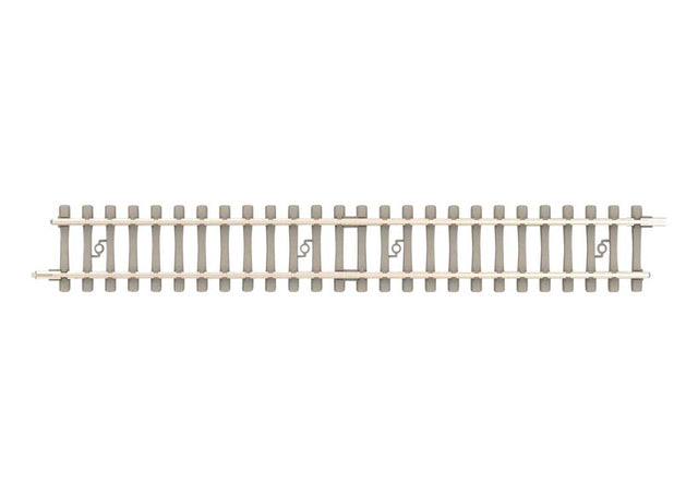Code 60 Straight Track Section - Nickel Silver Rail, Concrete Ties -- 4-1/4"  108.4mm Length pkg(10)