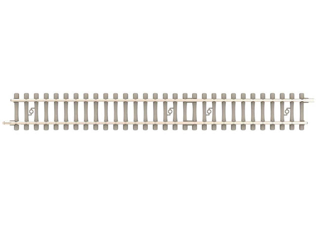 Code 60 Straight Track Section - Nickel Silver Rail, Concrete Ties -- 2-15/16"  126.3mm Length pkg(10)