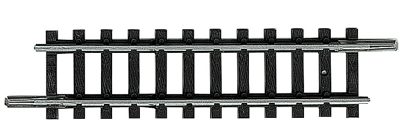 Code 80 Straight Track - Minitrix -- 2-9/64"  54.2mm Sections
