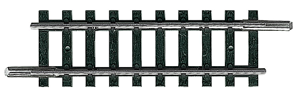 Minitrix Code 80 Straight Track -- 1-31/32"  50mm Section