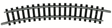 Curved Track, pkg(10) -- R2-24
