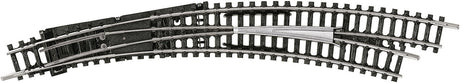 Code 80 Curved Manual Turnout -- Right Hand, R3/R4, 12-15/16"  329mm, 14-1/4"  362.6mm Radius, 30 Degrees