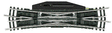 Electric Double Slip Switch -- 15-Degree