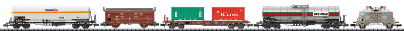 Freight Transport 5-Car Set - Ready to Run - Exclusiv -- German Federal Railway (Era IV)