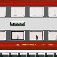Bi-Level 4-Car Set w/Cab Car - Ready to Run -- Luxembourg State Railways CFL (Era V; white, gray, red)