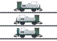 Spirits Car 3-Pack - Ready to Run - Minitrix -- Royal Bavarian State Railroad K.Bay.Sts.B. (Era I, green, gray)