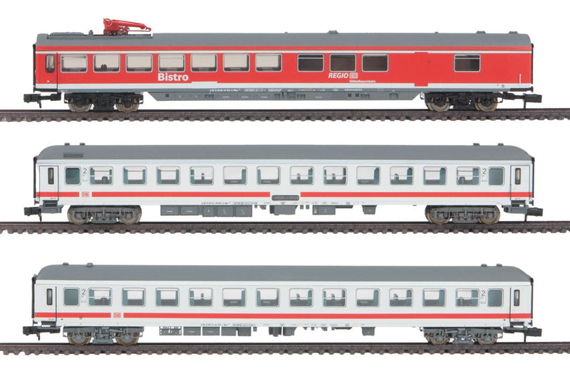 4-Car Passenger Set - Ready-to-Run - Mini-Trix -- German Federal Railway - Regio (Era VI)