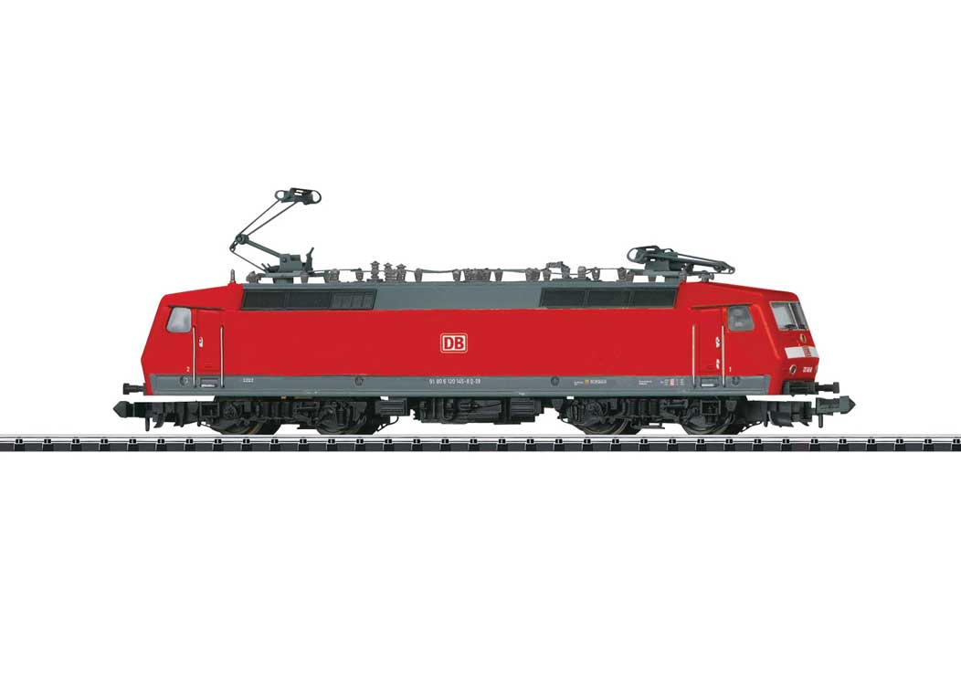 Class 120 Electric - Standard DC -- German Federal Railway (Era VI; red, gray, white)-3