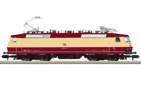 Class 120.2 Electric - Sound and DCC - Minitrix -- Schlunss Railroad Logistics SEL #120 144-1 (Era VI 2023, ivory, red)-1