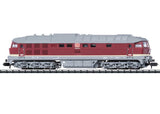 Class 232 Ludmilla Diesel - Sound and DCC - Minitrix -- German Railroad DB AG #232 357-4 (Era V, red, gray, ivory)-2
