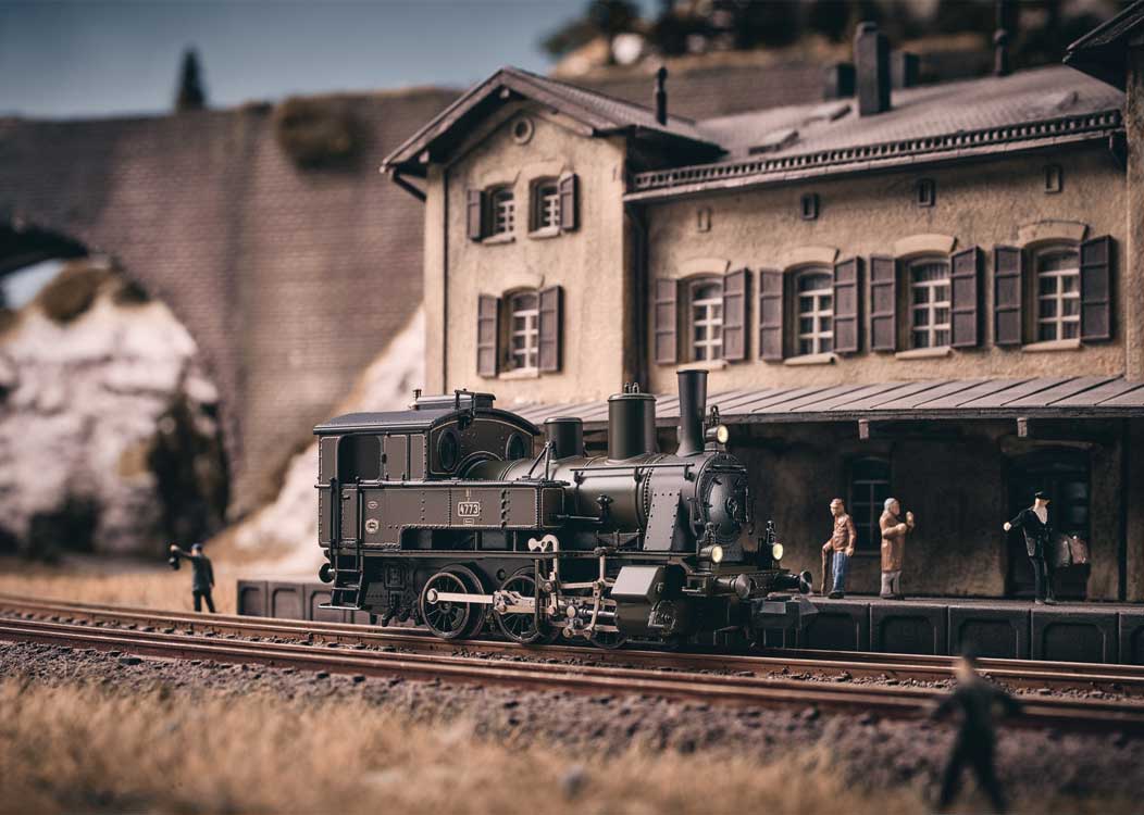 Class R 3/3 0-6-0T - Sound and DCC - Minitrix -- DRB Group Administration Bavaria DRB GV Bay. #4773 (Era II, black)-3