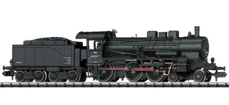 Class 638 4-6-0 - Sound and DCC-SX - Minitrix -- Austrian Federal Railways OBB #638.1677 (Era III, black)