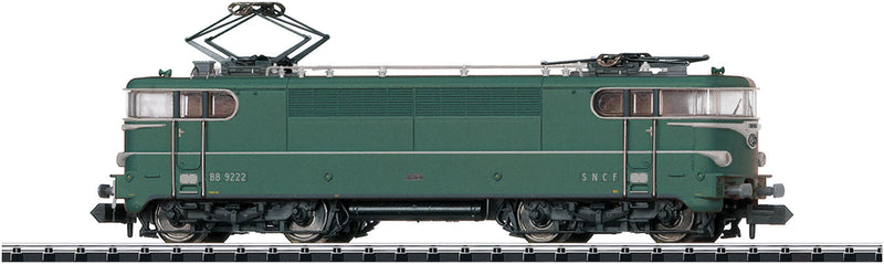 Class BB 9200 Electric - Sound and DCC-SX - Minitrix -- French State Railways SNCF (Era IV, green-blue)