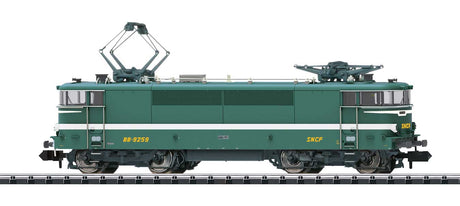 Class BB 9200 Electric - Sound and DCC -- French State Railways SNCF #BBB 9259 (Era IV 1957, green, white)