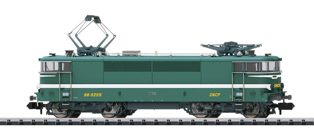 Class BB 9200 Electric - Sound and DCC -- French State Railways SNCF #BBB 9259 (Era IV 1957, green, white)