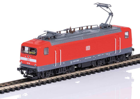 Class 112 Electric - Sound and DCC - Minitrix -- German Railroad, Inc. DB AG 112 118-5 (Era VI 2021, red, gray)-1
