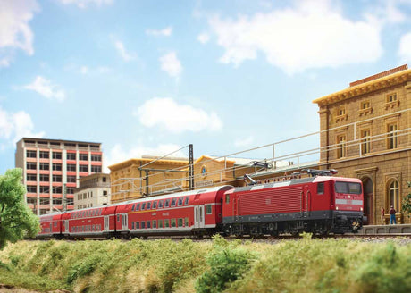 Class 112 Electric - Sound and DCC - Minitrix -- German Railroad, Inc. DB AG 112 118-5 (Era VI 2021, red, gray)-4