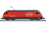 Class Re 460 Electric - Sound and DCC - Minitrix -- Swiss Federal Railways SBB/CFF/FFS #460 118-3 Gotthard (Era V 2002, red, bla-1