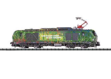 Siemens Vectron Class 248 Dual Power - Sound and DCC - Minitrix -- BUG Traffic Facility Construction SE #248 024-2 (Era VI 2023, green)-2