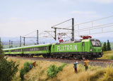 Siemens Vectron Class 193 Electric - Sound and DCC - Minitrix -- FlixTrain #193 862-0 (Era VI 2020, green, gray, white)-3