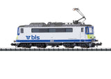 Class Re 420 Electric - Sound and DCC - Minitrix -- BLS (Era VI 2017, gray, blue, yellow)-2