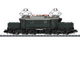 Class E 93 Electric - Sound and DCC - Minitrix -- German State Railroad DR #E 93 05 (Era II, green, black, gray)-1