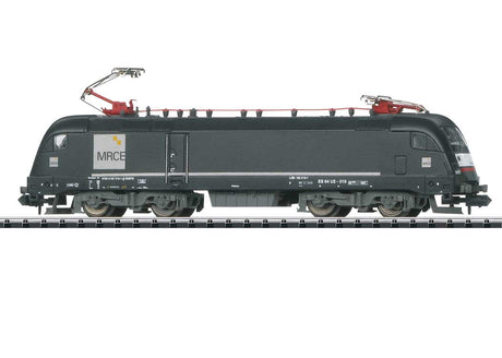 Class 182 Electric - Sound & DCC - Minitrix -- Mitsui Rail Capital Europe MRCE #182 518-1 (Era VI 2000, black, gray)-1