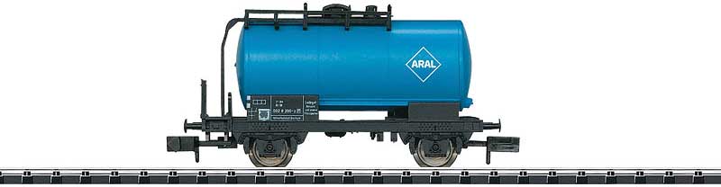2-Axle Tank Car - Ready to Run - Hobby -- Aral (Era IV-V; blue, black)