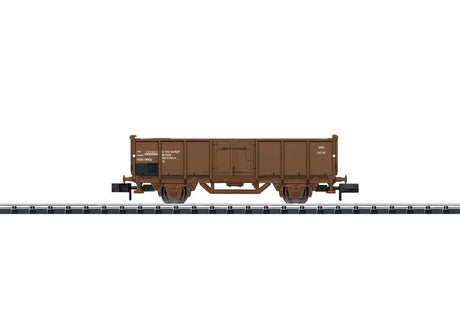 Type E High-Side Gondola - Ready to Run - Minitrix - My Hobby -- Danish State Railroad DSB (Era IV, Boxcar Red)