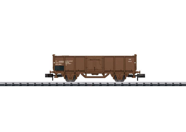 Type E High-Side Gondola - Ready to Run - Minitrix - My Hobby -- Danish State Railroad DSB (Era IV, Boxcar Red)