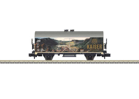 Type Ibopqs Refrigerator Car - Ready to Run - Minitrix -- Kaiser Brewery (Era VI, mural sides)