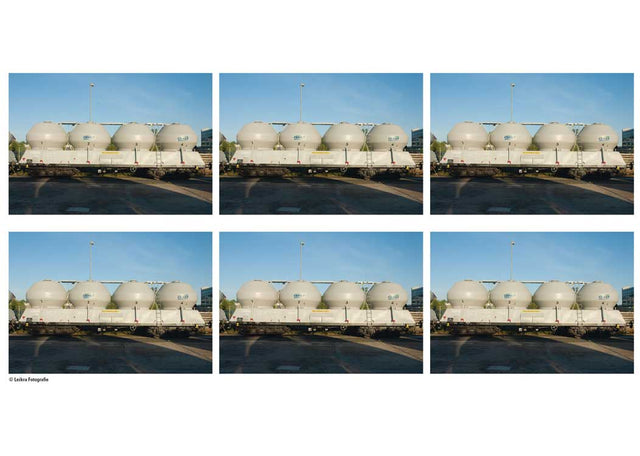 Type Uacs 408S Silo Car 6-Pack - Ready to Run - Minitrix -- CEMET (Era VI 2022, white)