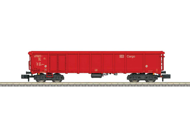 Type Tamns 893 Sliding Roof Gondola - Ready to Run - Minitrix -- German Railroad DB AG (Era V, red)