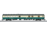 Type WRtm 134 Diner - Ready to Run - Minitrix -- German Federal Railroad DB (Era IV 1985, ivory, Ocean Blue)-1