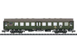 Type Byg 514 2nd Class Rebuild Coach - Ready to Run - Minitrix -- German Federal Railroad DB (Era IV 1976, green, gray)