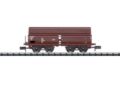 Type OOtu 6778 Hopper - Ready to Run - Minitrix -- German State Railroad DR (Era IV 1969, Boxcar Red)