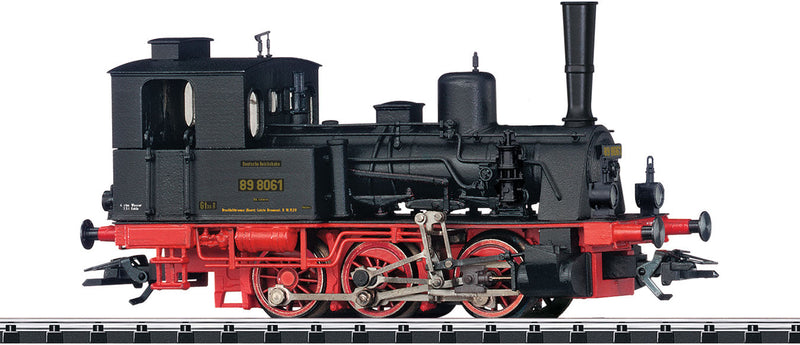 800 Years of Rostock Train-Only Set - Sound and Digital -- German State Railroad DRG - Class 89.80 0-6-0T, 3 Cars (Era II 1920s)-1