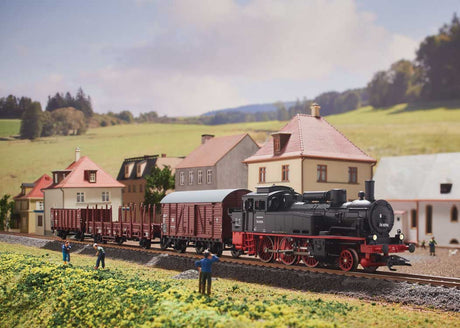 Era III Freight Train Digital Starter Set -- DR 2-6-0T, 3 Cars, C-Track Oval, Mobile Station, Power Supply-3
