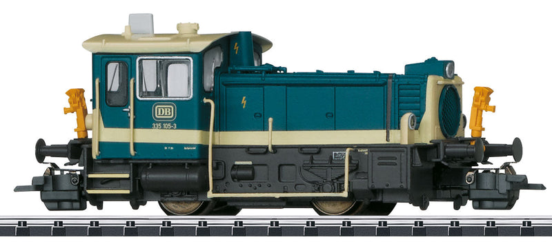 Class 335 Kof III Locomotive with DCC -- German Federal Railway (Era IV; Ocean Blue, Ivory)