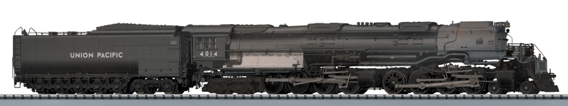 4-8-8-4 Big Boy Locomotive with Sound & DCC -- Union Pacific #4014 (Weathered; black, graphite)