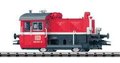Digital Diesel Class Kof II Locomotive -- German Federal Railway (red, black, white)