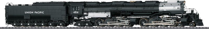 4-8-8-4 Big Boy - Sound and DCC - Magnetic Knuckle Couplers, RP25 Wheels -- Union Pacific #4014 (2019 Version; black, graphite)