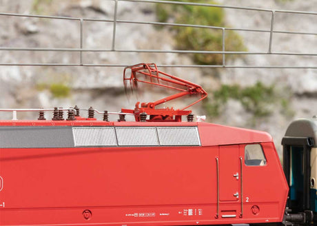 Class 120 Electric - Sound and DCC -- German Federal Railroad DB #120 120-1 (Era IV 1987, red, gray)-2