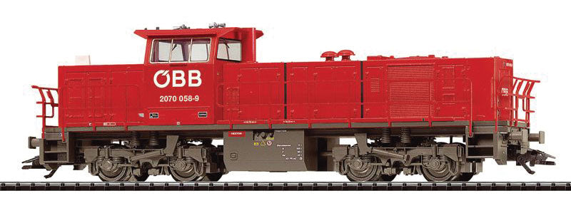 Class 2070 "Hector" Diesel Locomotive - Digital -- Austrian Federal Railways