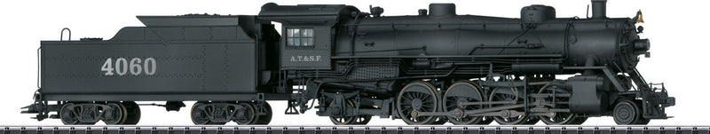 USRA Light 2-8-2 Mikado w/Sound & DCC -- Atchison, Topeka & Santa Fe #4060 (Weathered, black)