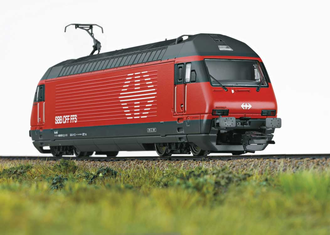 Class 460 Electric - Sound and DCC -- Swiss Federal Railways SBB #460 067-2 (Era VI 2021, red, black, white)-1
