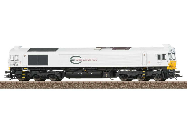 Class 77 EMD JT42CWRM Diesel - Sound and DCC -- Euro Cargo Rail (Era VI, white, yellow)