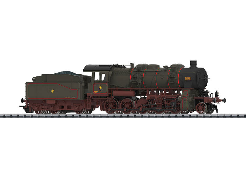 Class G 12 2-10-0 Locomotive with DCC -- Royal Prussian Railroad Administration KPEV (Era I 1917; brown, black)